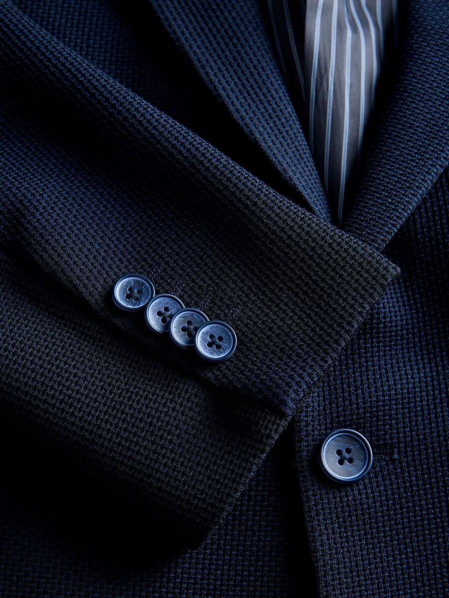 Пиджак Jack & Jones Junior Suit Jacket 'JPRBLAENZO' темно-синего цвета — фото 3