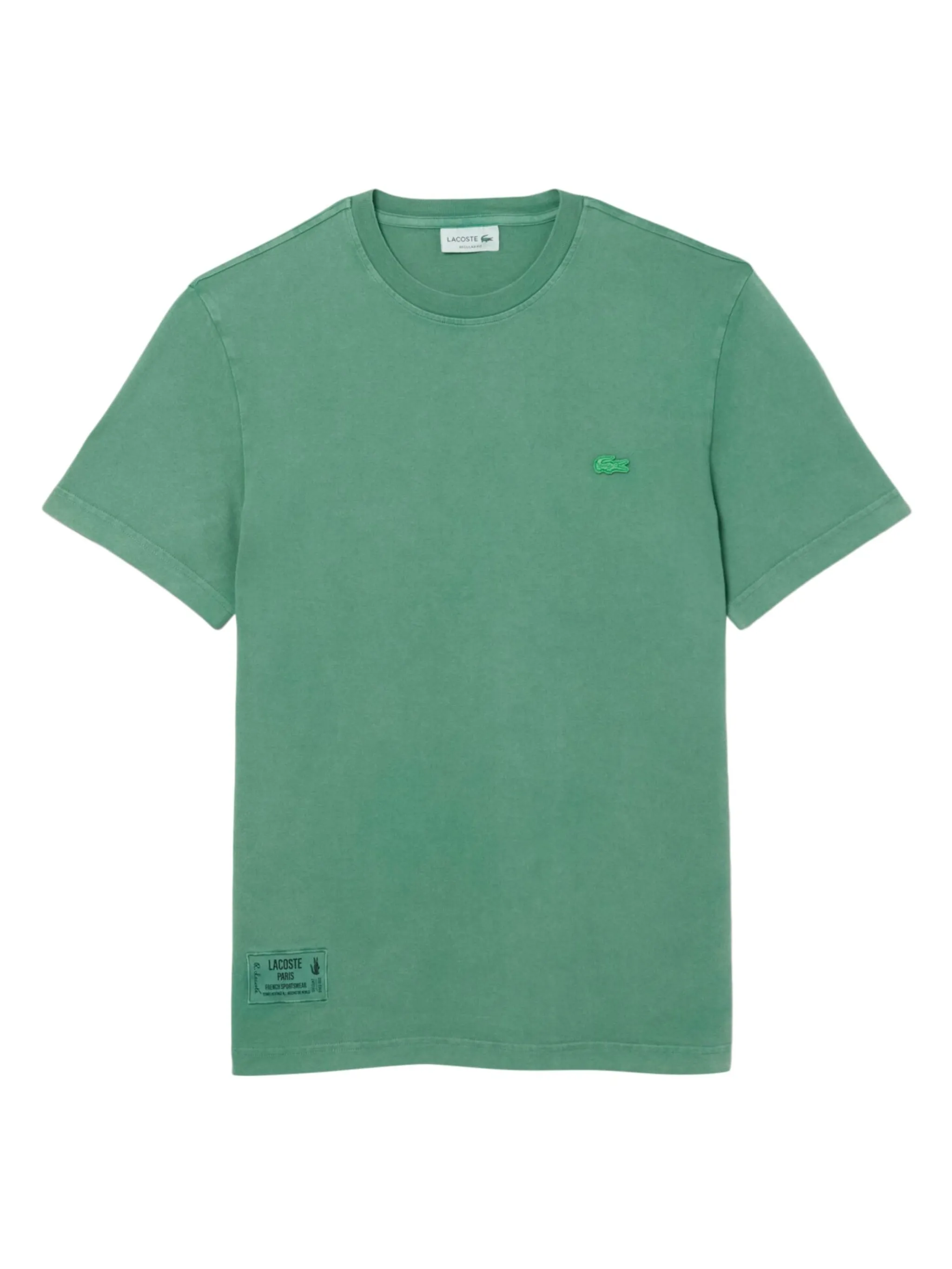 

Футболка с вышитым логотипом Lacoste, зеленый