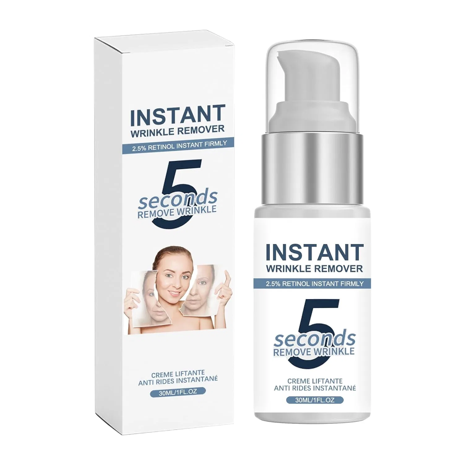 Крем для лица лифтинг-фирминг Anti-Aging с ретинолом, 30 мл Generic