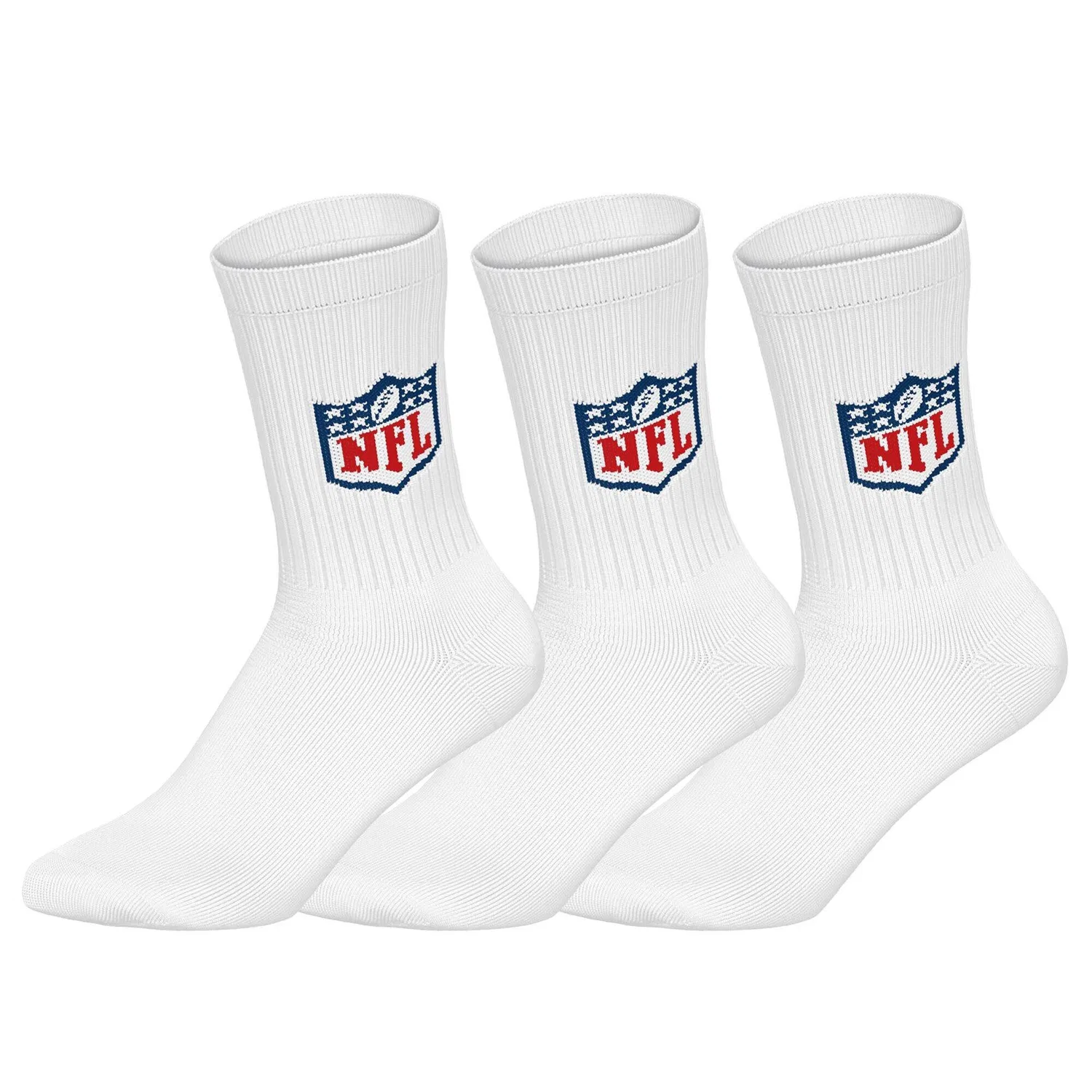 Детские носки с принтом NFL 6Pack Crew Socks, Nfl, Bunt / Dammerungsgelb — фото 3