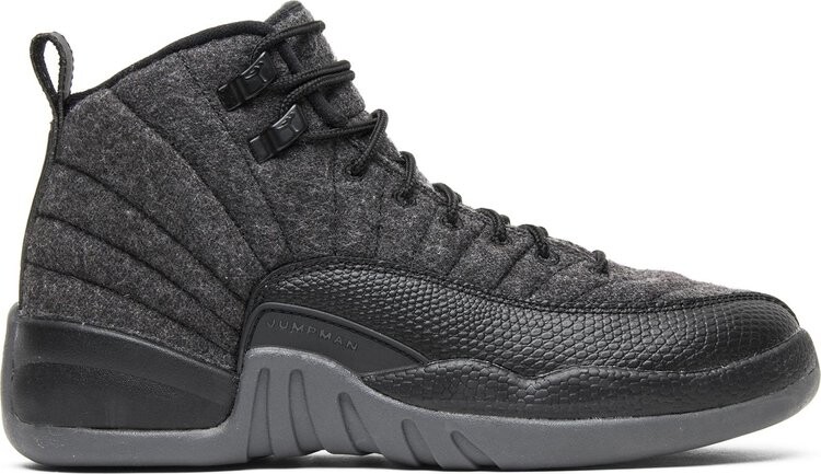 

Кроссовки Air Jordan 12 Retro GS Wool, серый