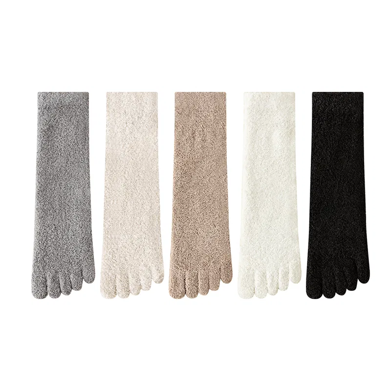 Детские носки-гольфы с длинным голенищем, Crew Socks, MIIOW, Black 5 — фото 3
