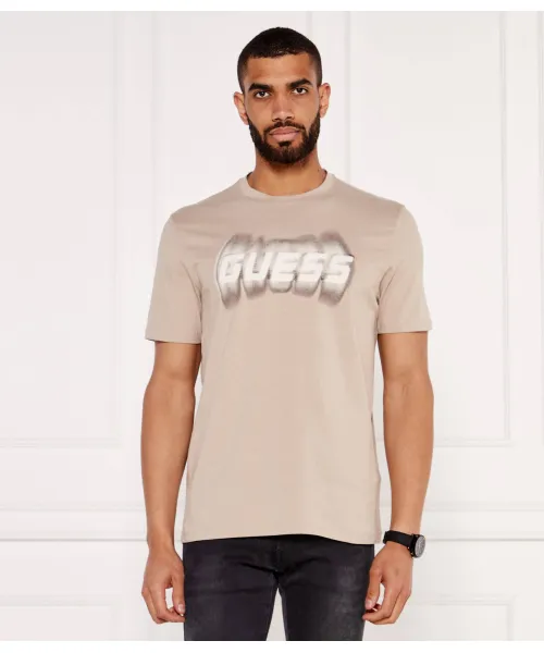 

Футболка Асканио Regular fit Guess Active, бежевый