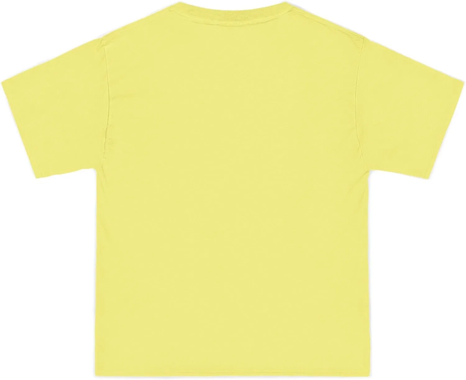 Мужская футболка свободного кроя Hanes 5180, Lemon Meringue — фото 3