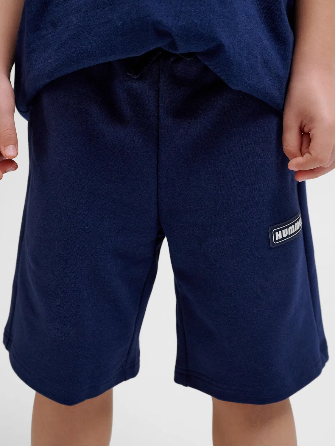 Детские шорты с регулируемой талией Hmlflan Hummel, Dark Blue — фото 4