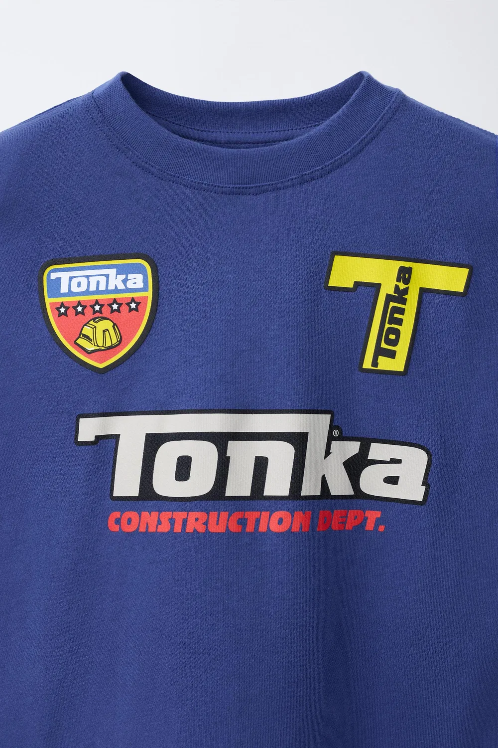 Футболка с принтом TONKA ZARA, Bluish — фото 3