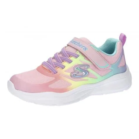 Детские кроссовки для девочек с принтом POWER JAMS Skechers, Rosa Konigliches Lila