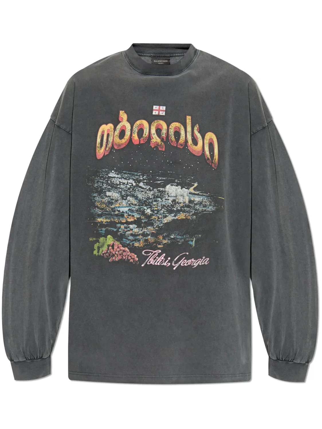 Футболка Tbilisi Balenciaga, черный