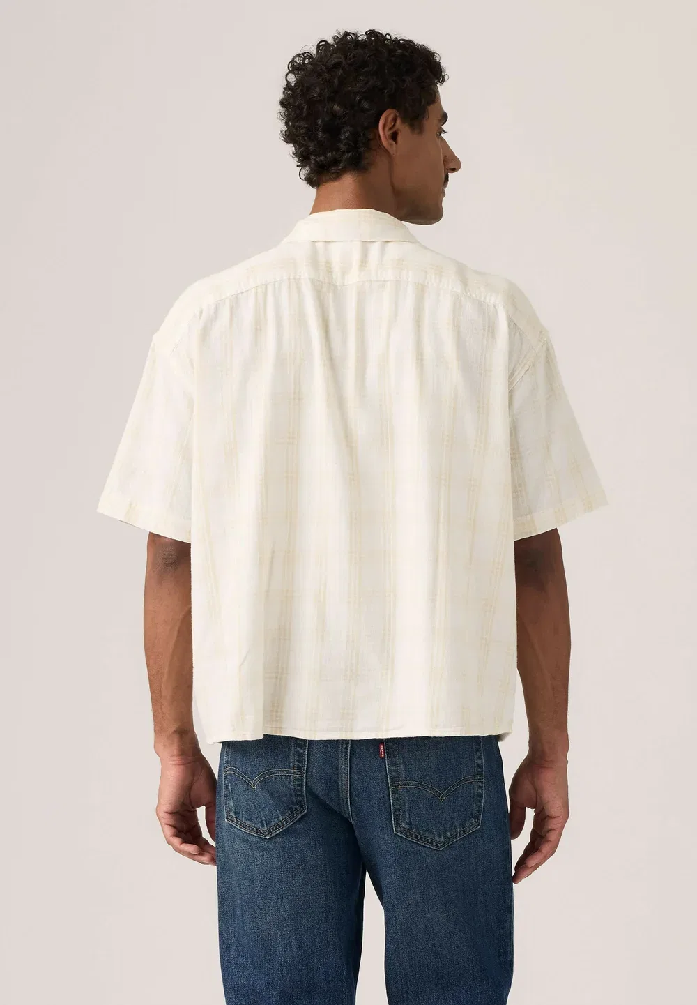 Рубашка свободного кроя в стиле милитари, клетчатая рубашка Atkins Egre Levi'S, Atkins Plaid Egret - Neutrals — фото 2