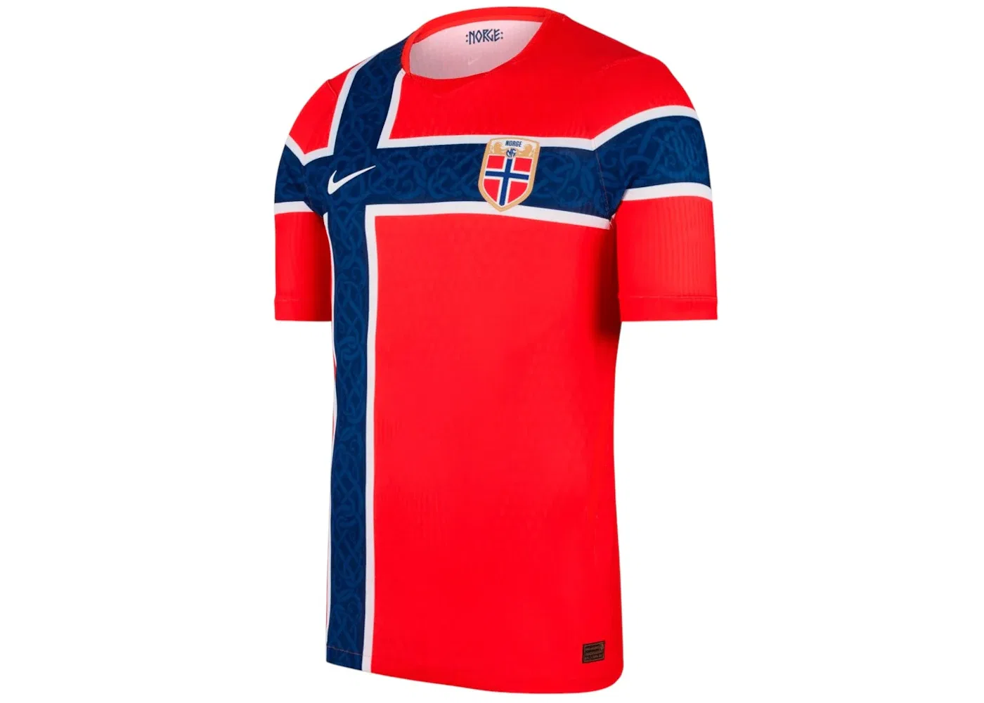 Мужская футболка для футбола Nike Norway National Team 2026 Match Home Aero-FIT Jersey, Chile Red/White/Chile Red/White