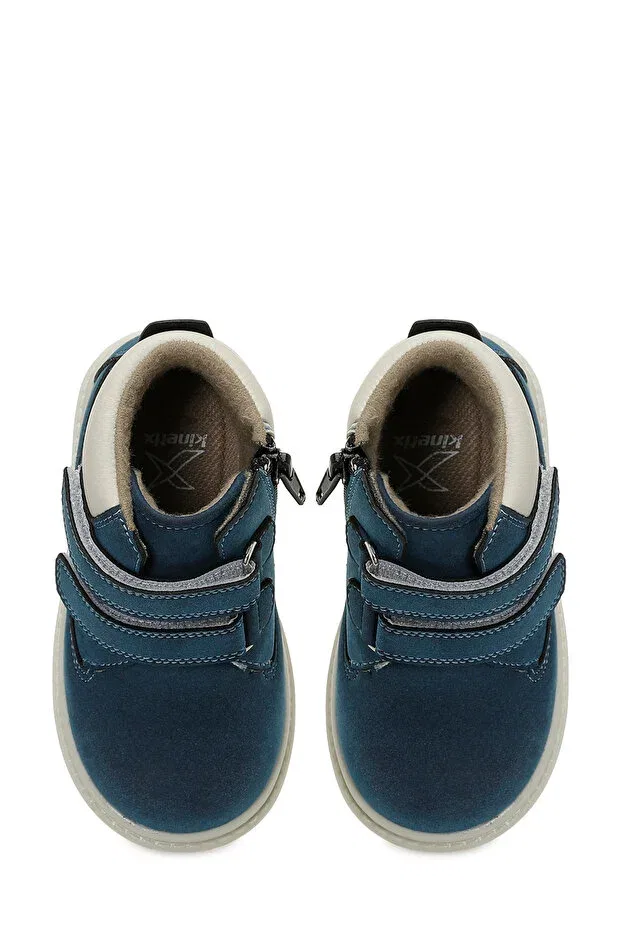 Детские ботинки для мальчиков с принтом Kinetix, Navy Blue-102029703 — фото 4