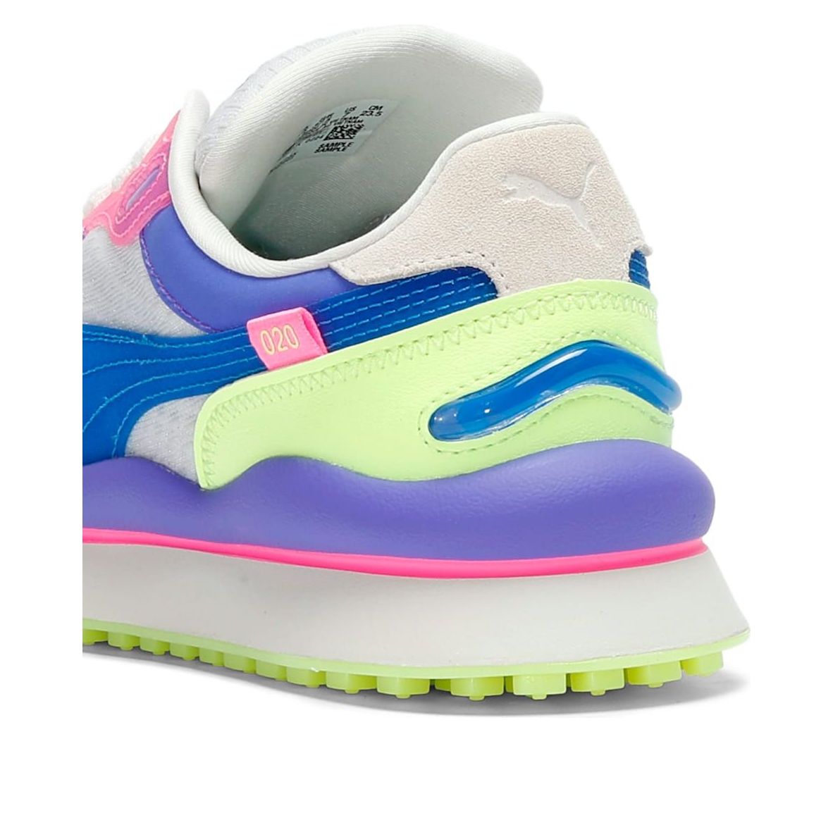 Кроссовки (WMNS) PUMA Style Rider Lumi 'Silver Mist Ultra Blue Fizzy Light' — фото 4