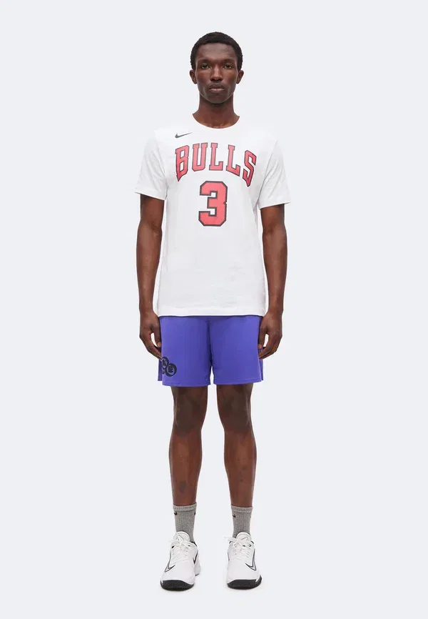 Футболка хлопковая Josh Giddey Chicago Bulls Nike Performance, White, белый — фото 2