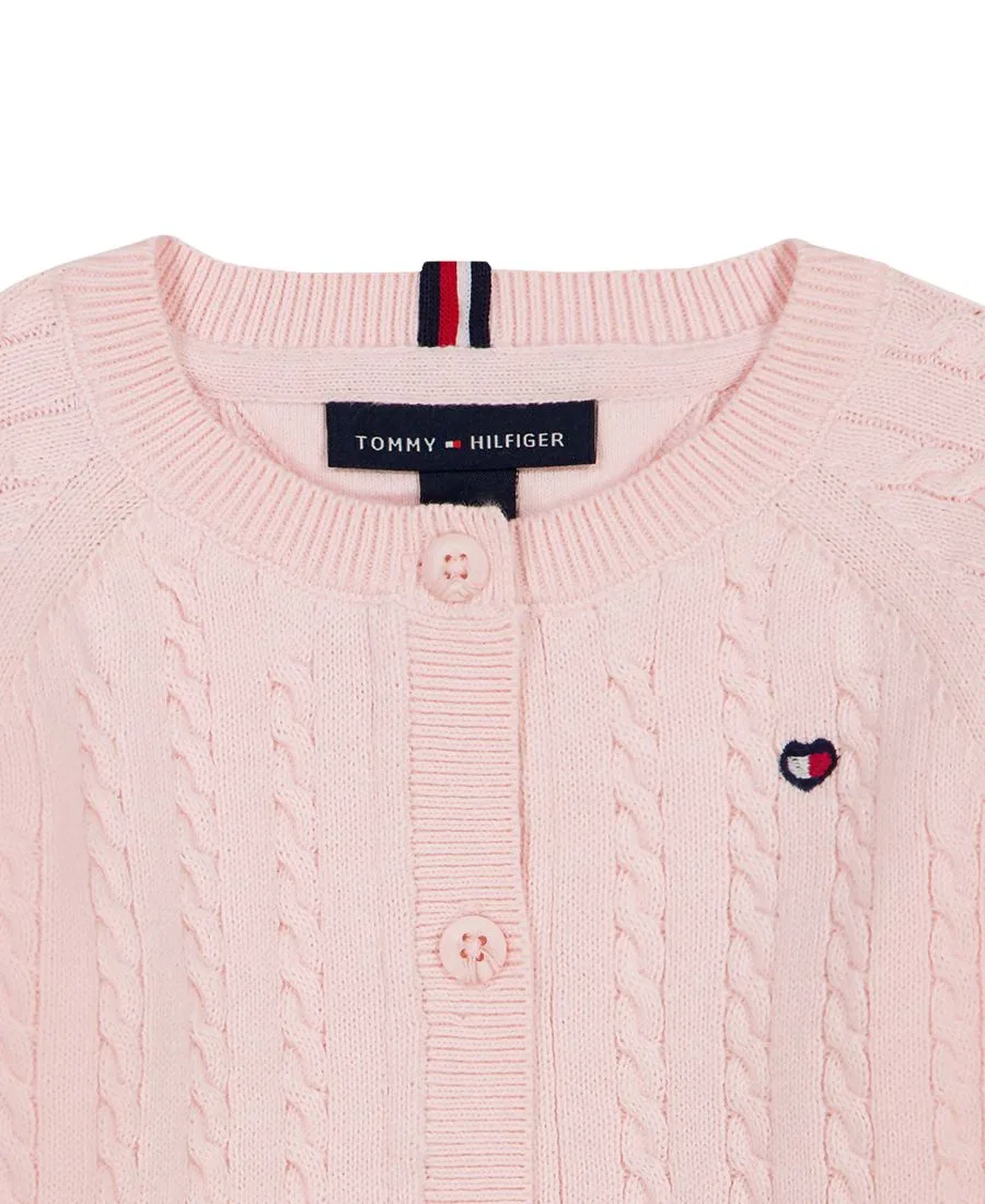 Комплект из свитера и штанов для новорожденных, 2 предмета Tommy Hilfiger, Pink — фото 3