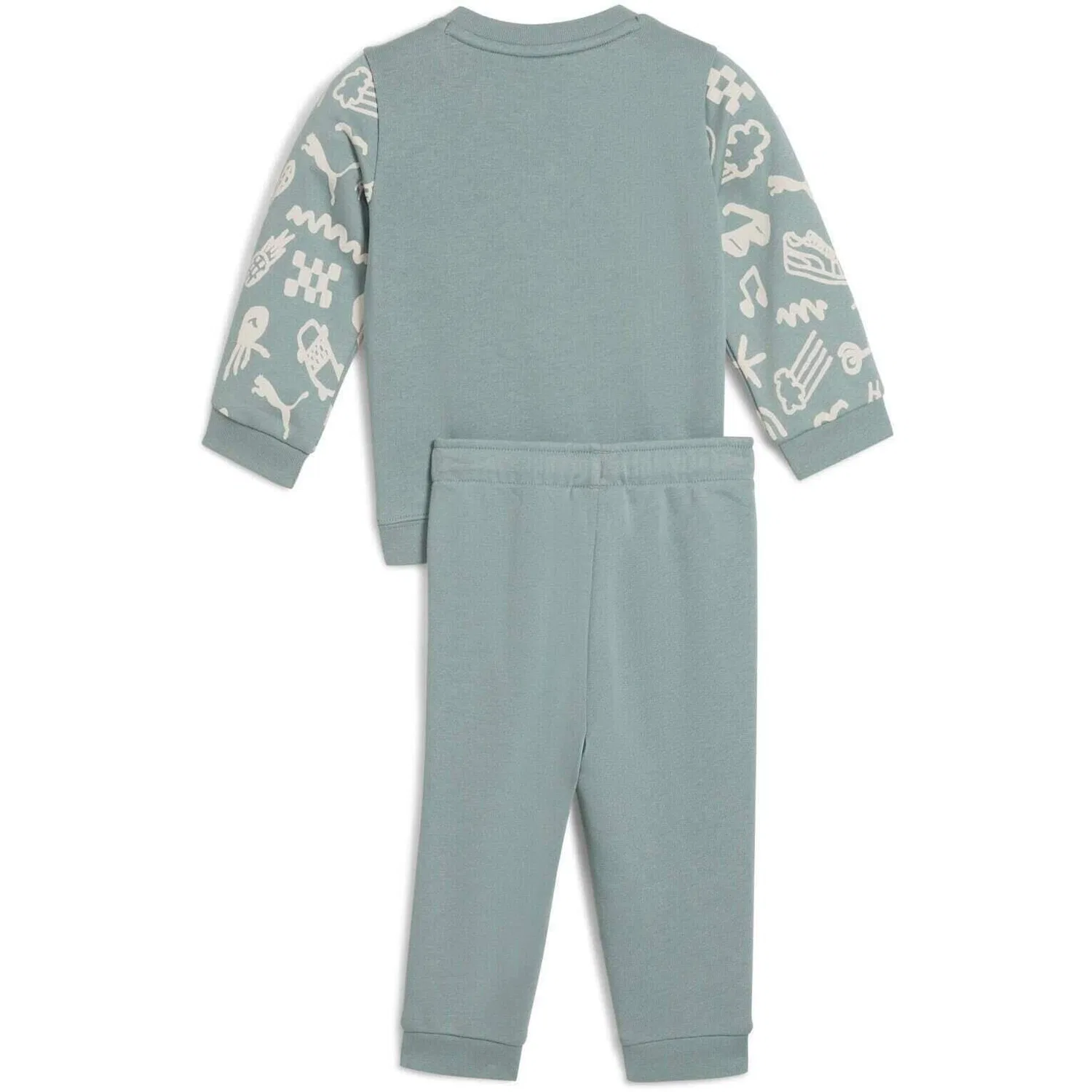 Детский спортивный костюм Puma Minicats Sandy Adventures Crew Set Tr, Blau — фото 2
