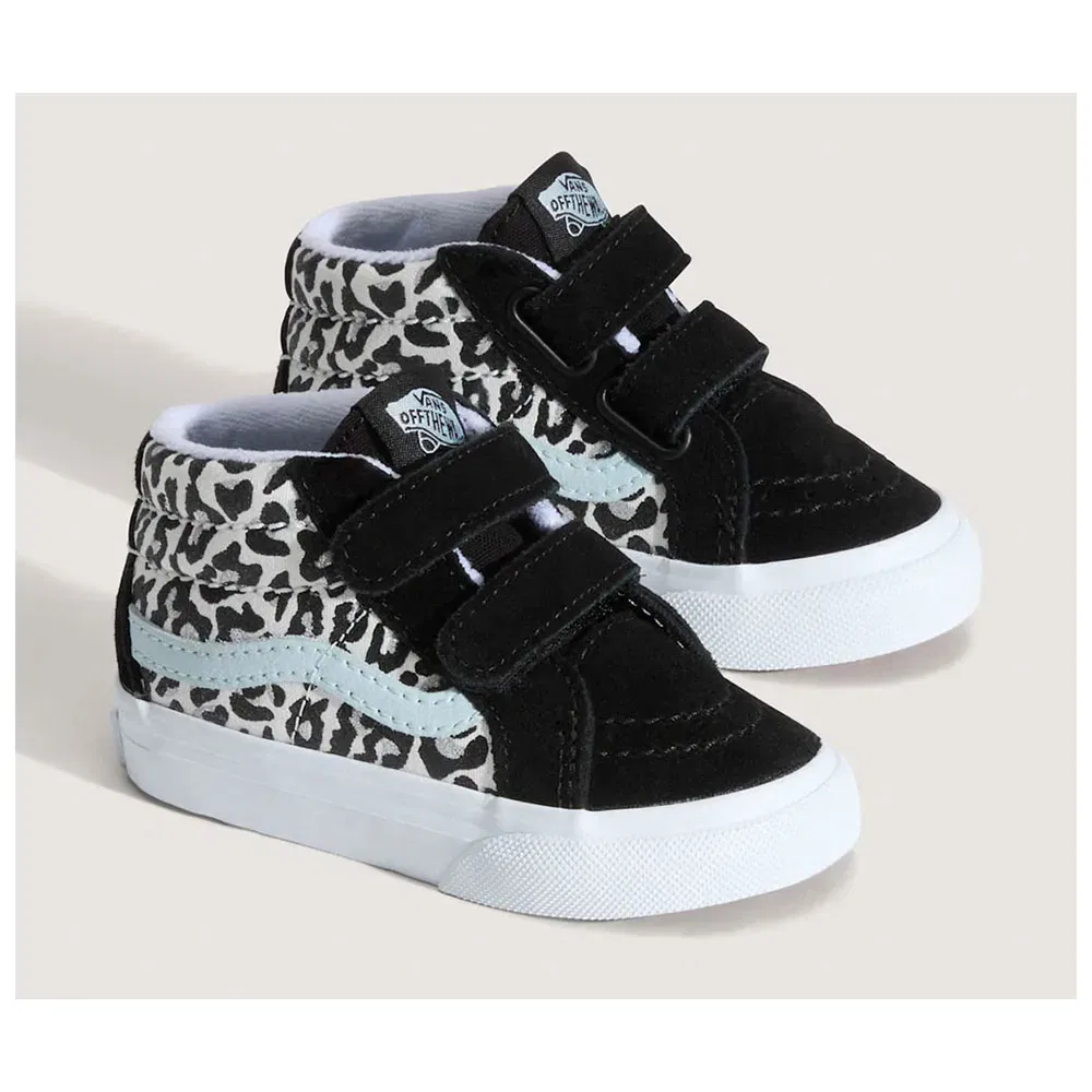 Кроссовки Vans SK8-Mid Reissue, черный — фото 4