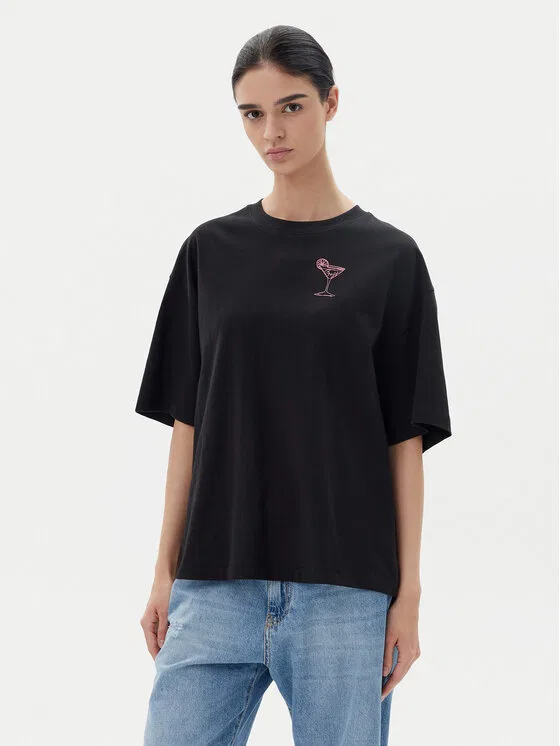 Футболка oversize C_Eboyfriend_4 Boss, черный