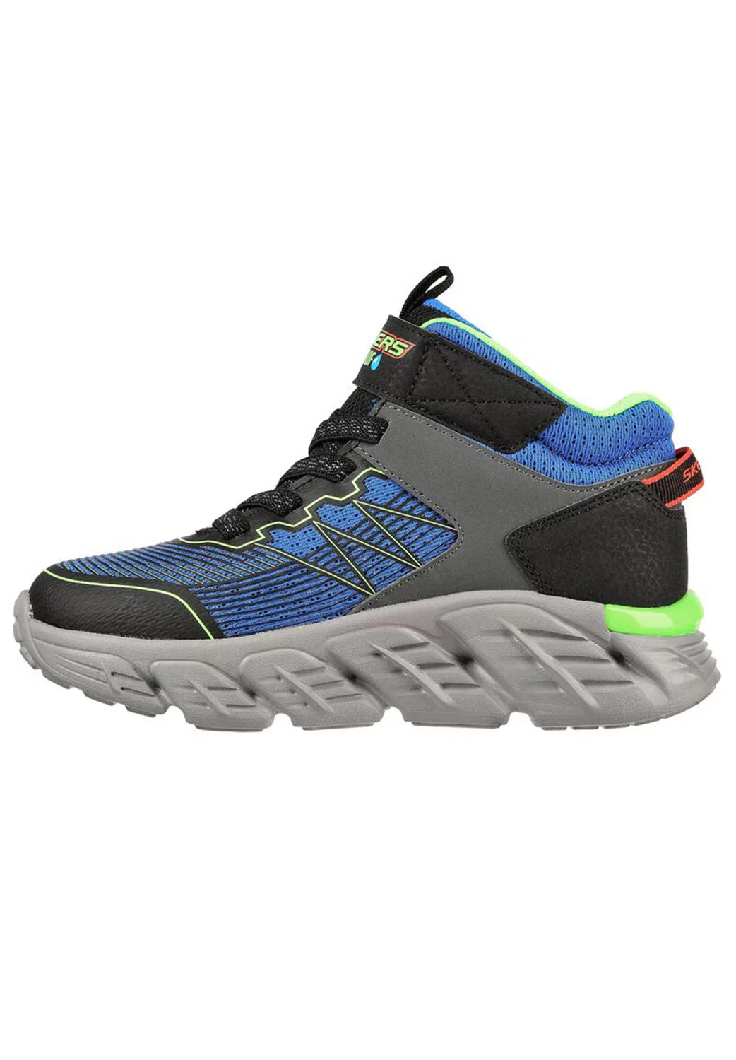 Детские кроссовки для мальчиков с высоким верхом TECH-GRIP HIGH-SURGE Skechers, Schwarz — фото 4