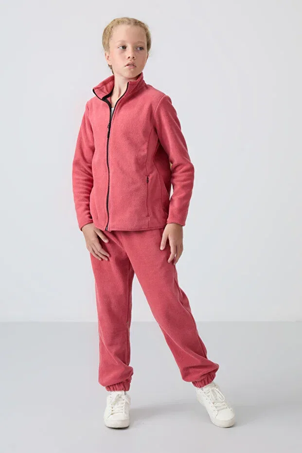 Детские спортивные штаны для девочек из флиса с вышивкой Wild rose Tommy Life, Wild Rose