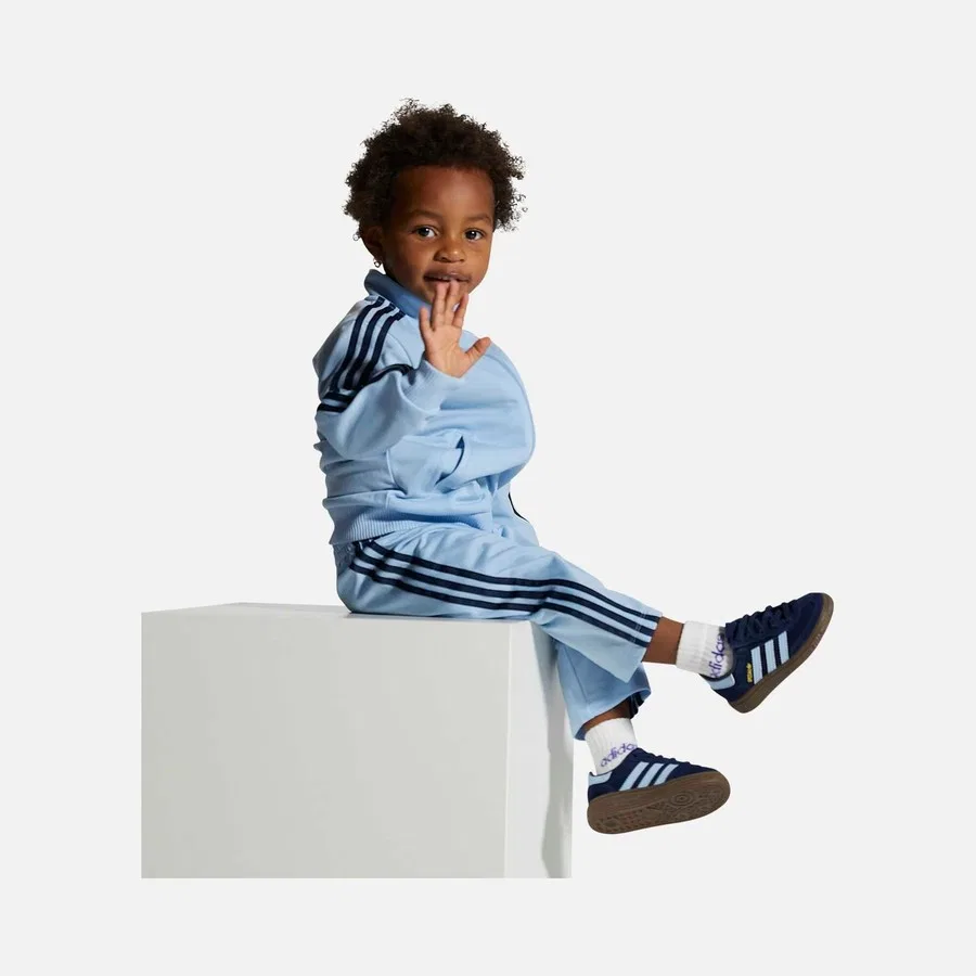 Детские спортивные кроссовки Handball Spezial Cf Originals adidas, Темно-синий — фото 3