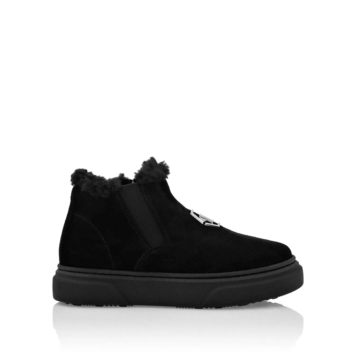 Детские низкие ботинки-лодочки PHILIPP PLEIN, Black — фото 3