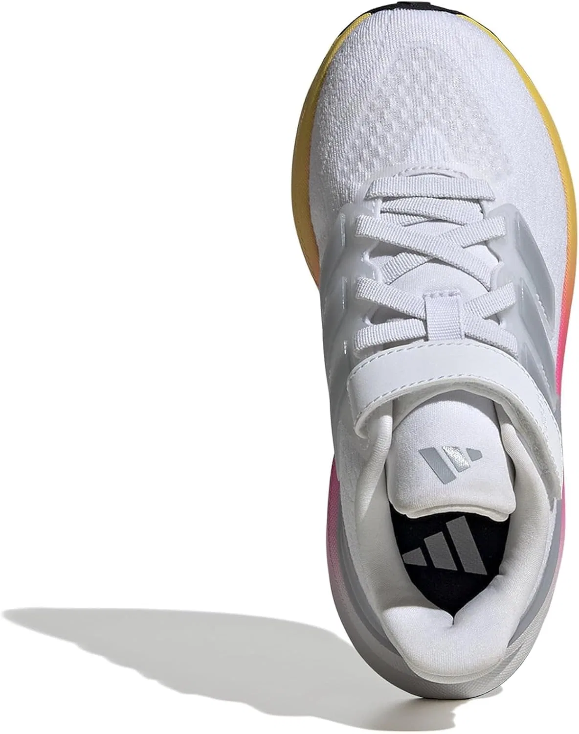 Детские кроссовки для мальчиков Ultrabounce adidas, White/Halo Silver/Black — фото 2