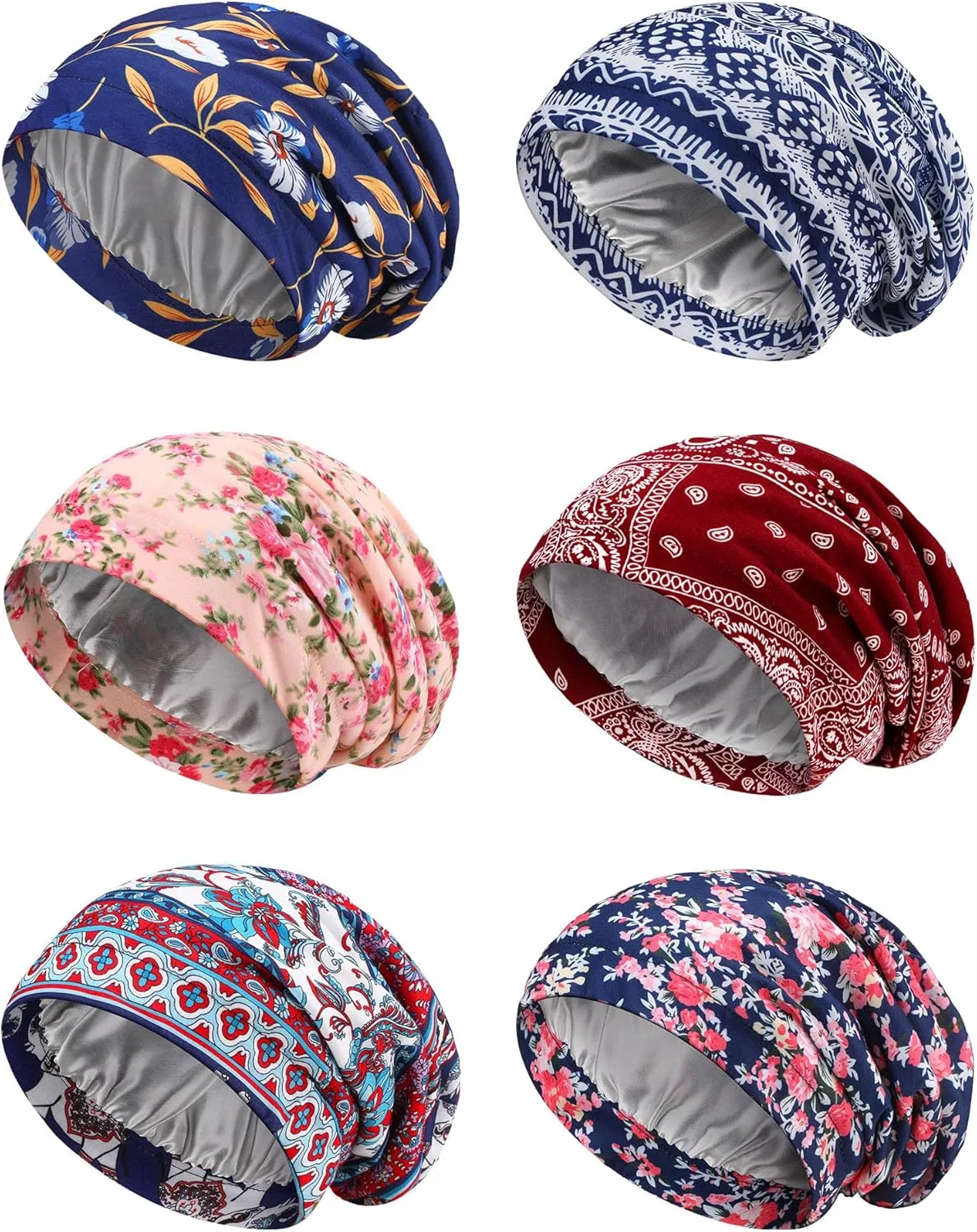 Шапочка для душаs Satin-gefüttert, Sintege, 6 Stück, As Shown