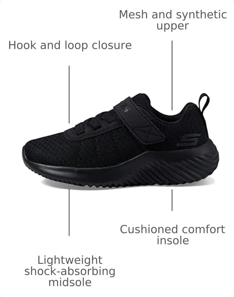 Детские кроссовки для мальчиков Baronik Skechers, Black — фото 3
