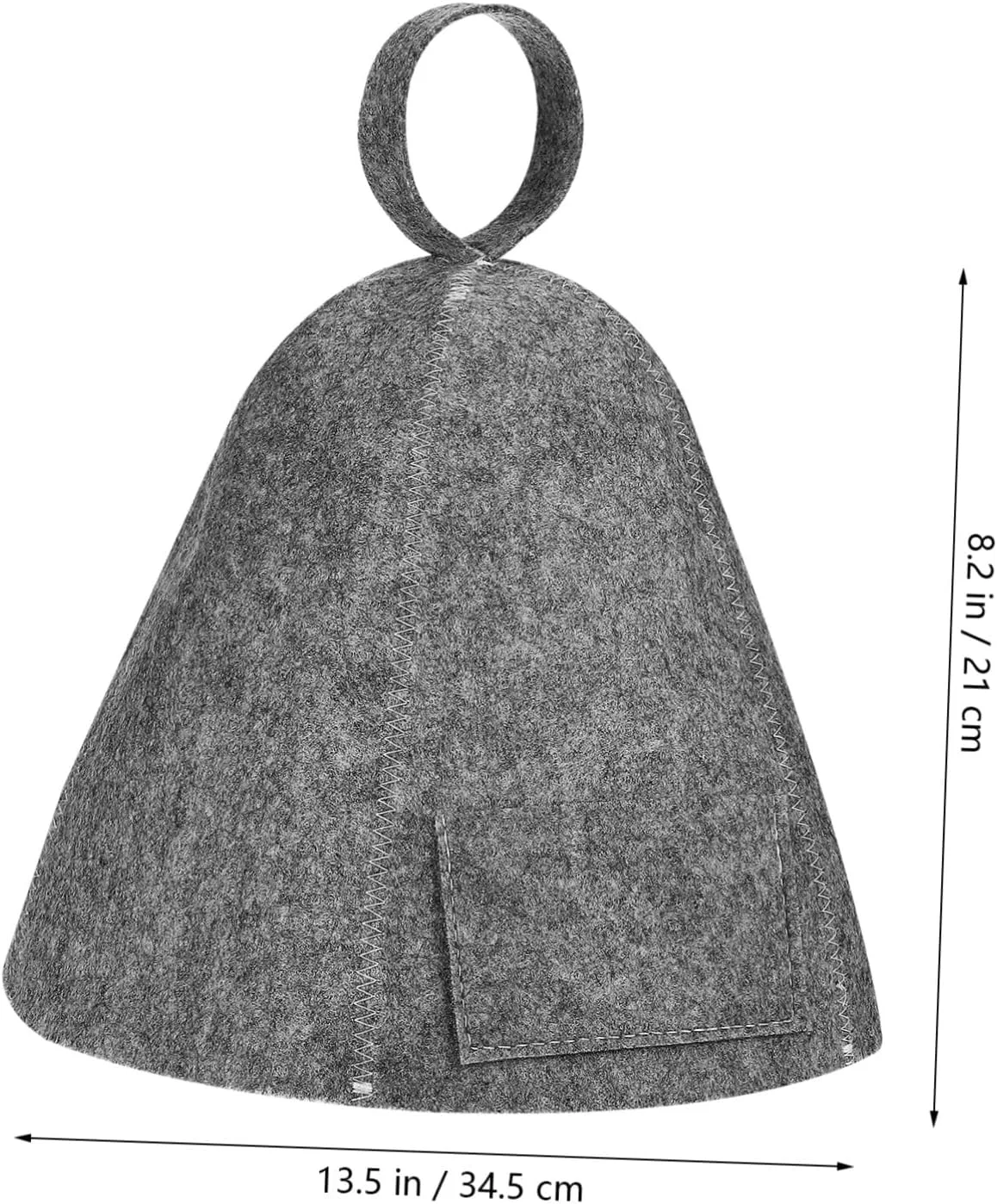 Шапочка для душа из фетра, PENIKOKO, 2 шт, 33x24x0.5 см — фото 3