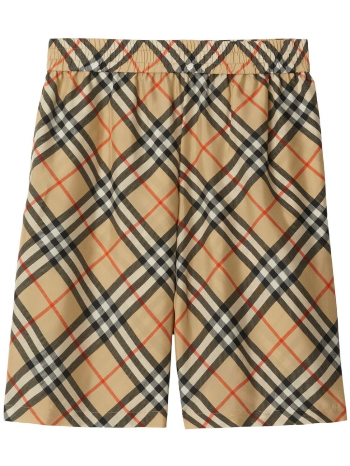 

Burberry шорты в клетку Vintage Check, нейтральный цвет