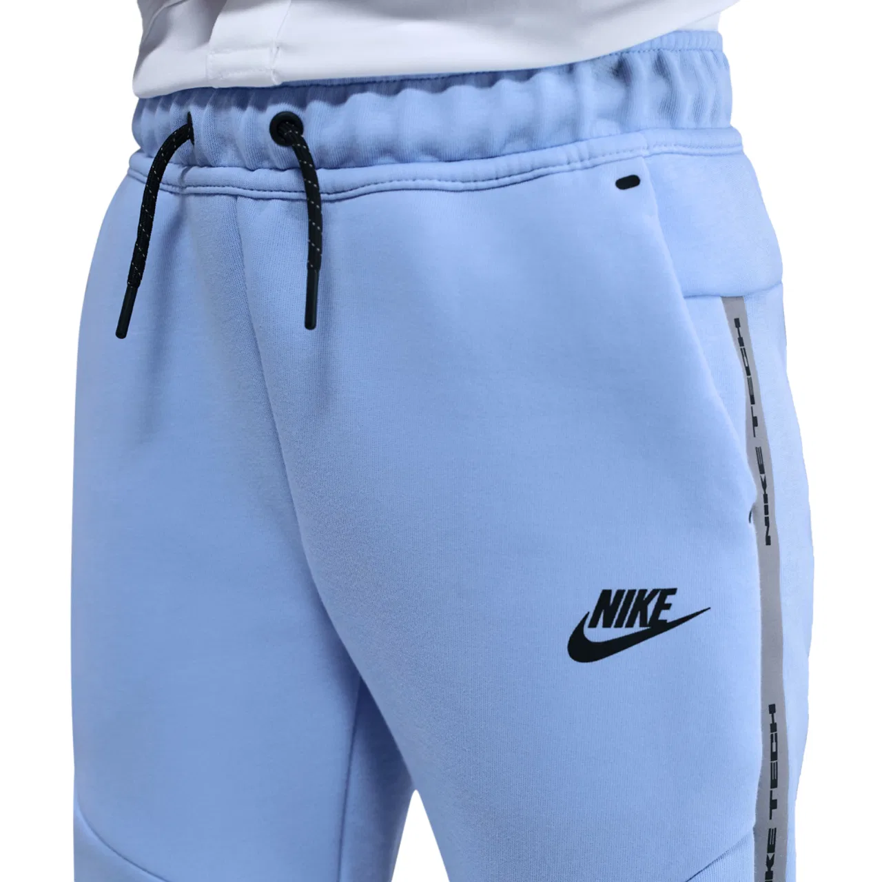 Спортивные брюки для мальчиков Tech Fleece Reflective Nike, цвет Aluminum/Black — фото 3