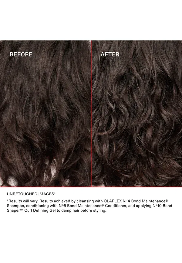 Гель для укладки волос, средняя фиксация, No.10 bond shaper curl defining gel, Olaplex, 200 мл — фото 4