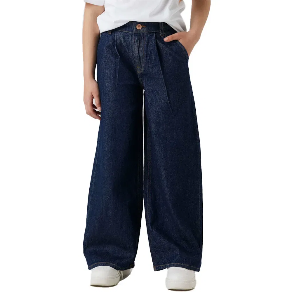 Джинсы с высокой посадкой Bella W Pleat Fit 3020 Name It, синий