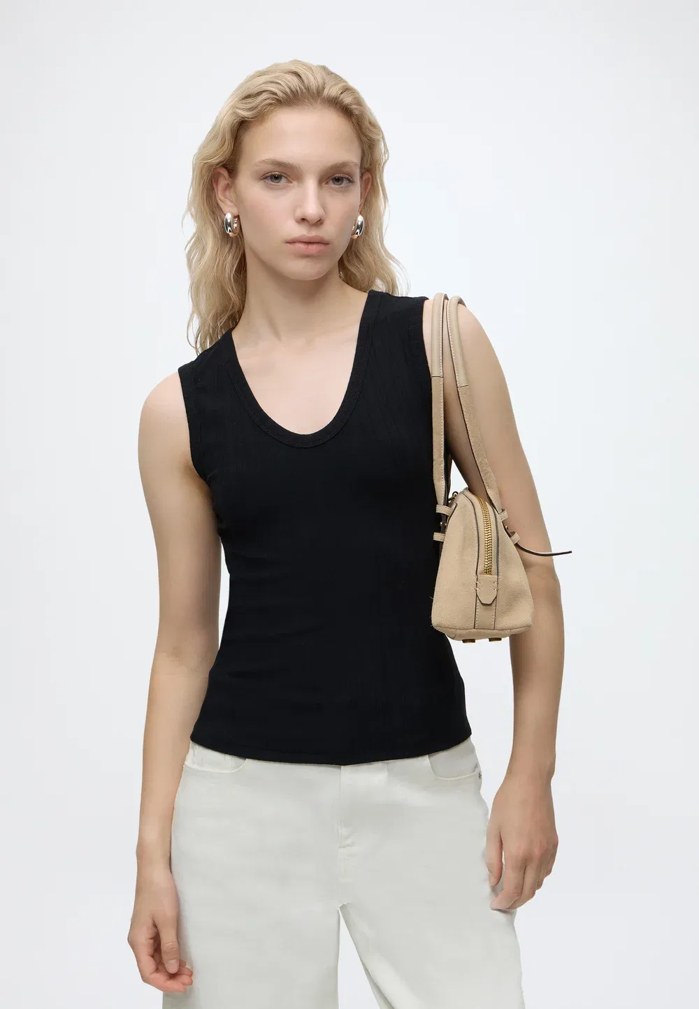 Роскошная майка Gap, Black — фото 4