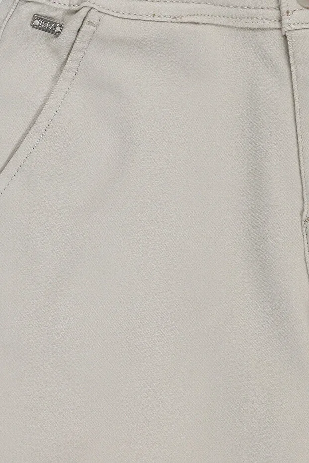 Детские брюки для мальчиков из канваса U.S. Polo Assn., Stone — фото 4