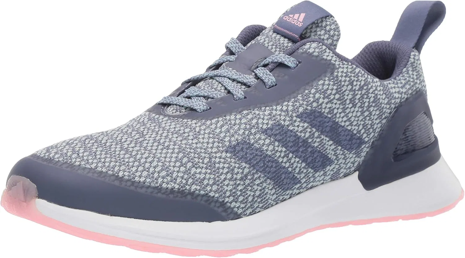 Детские кроссовки для мальчиков RapidaRun Knit adidas, Raw Indigo/Ash Grey/True Pink