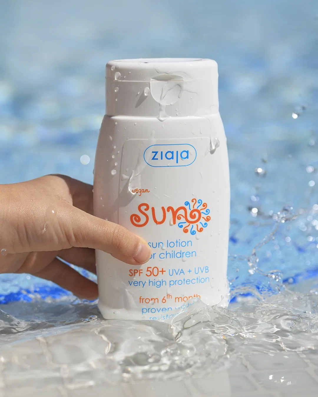 Солнцезащитный лосьон для детей SPF 50+, Ziaja, 125 мл — фото 3