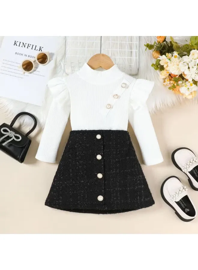 Комплект с короткой юбкой в стиле Chanel General
