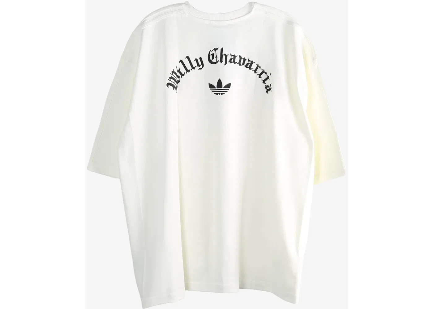 Футболка с принтом Adidas x Willy Chavarria Merch Ss, цвет Off White