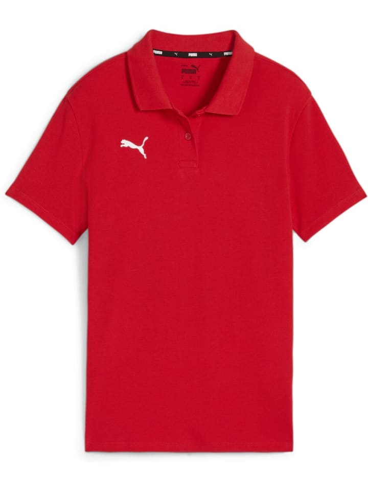 

Puma Поло "TeamGoal CasuaLongsleeve Polo Wmn" красного цвета