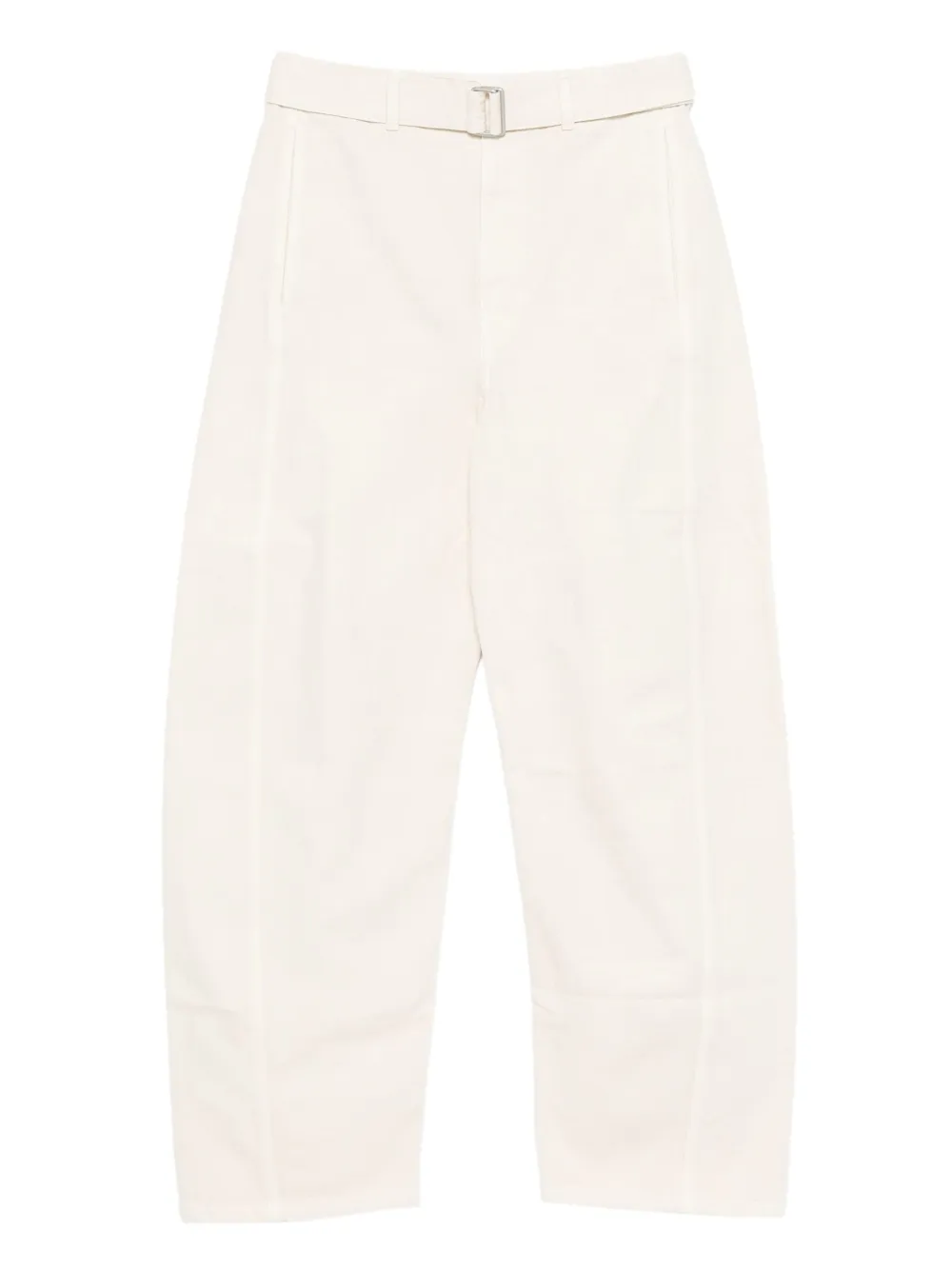 

Джинсы с панелями и поясом Lemaire, нейтральный