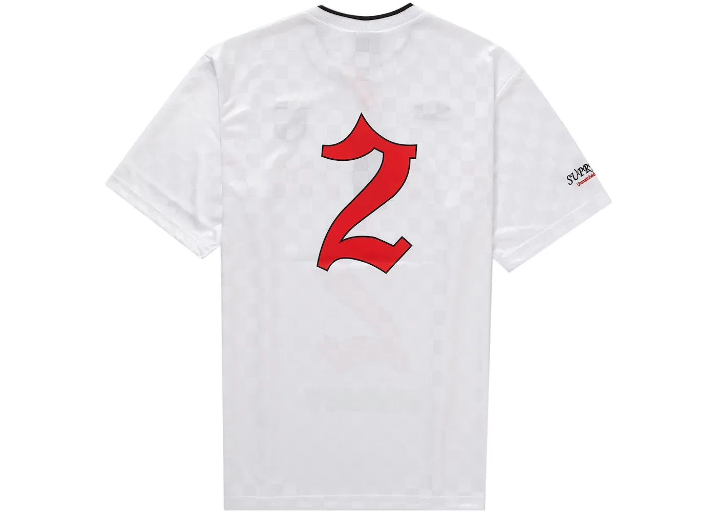 Мужская футбольная джерси Supreme Umbro Soccer Jersey, White — фото 2