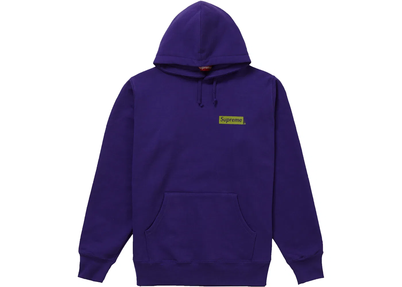 Мужской худи с принтом Stop Crying Supreme, Purple