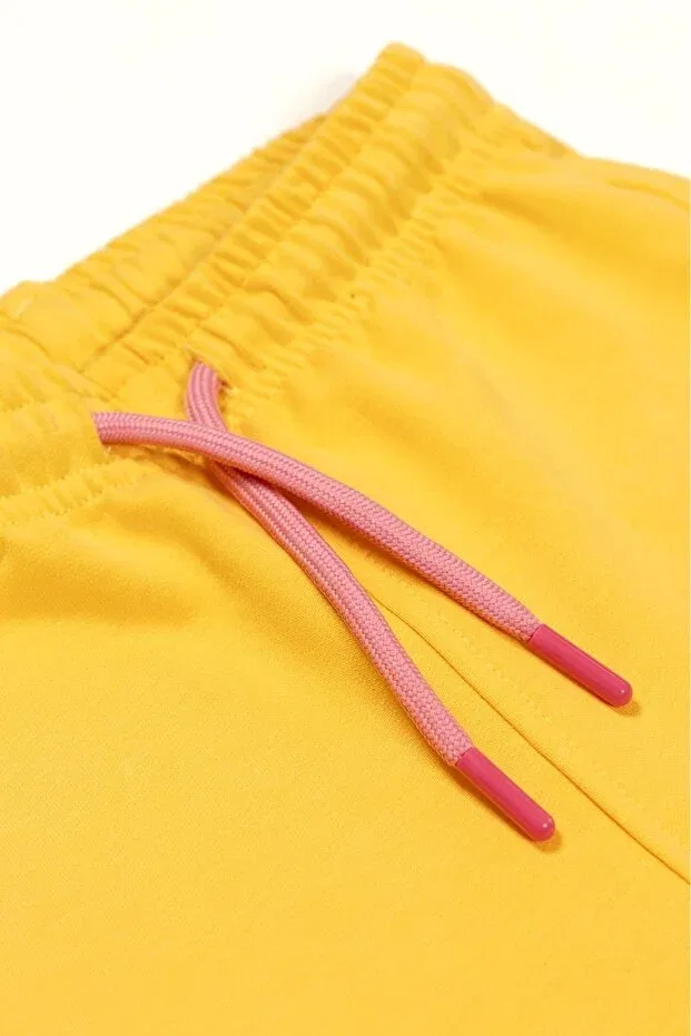 Детские спортивные штаны для девочек с утяжкой Mango Sweatpants Beetlebeez, Mango — фото 3