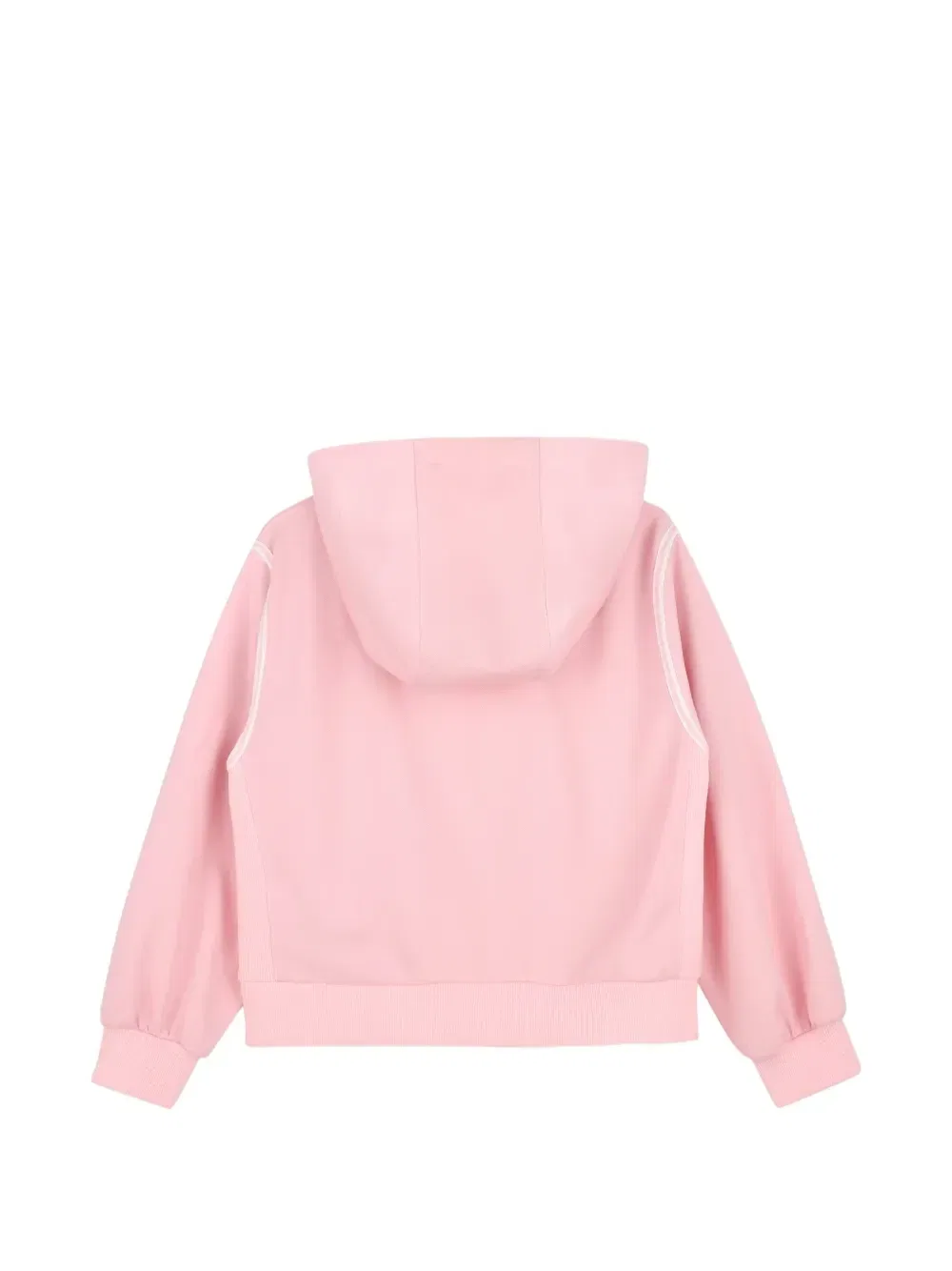 Худи на молнии с нашивкой-логотипом Kenzo Kids, розовый — фото 2