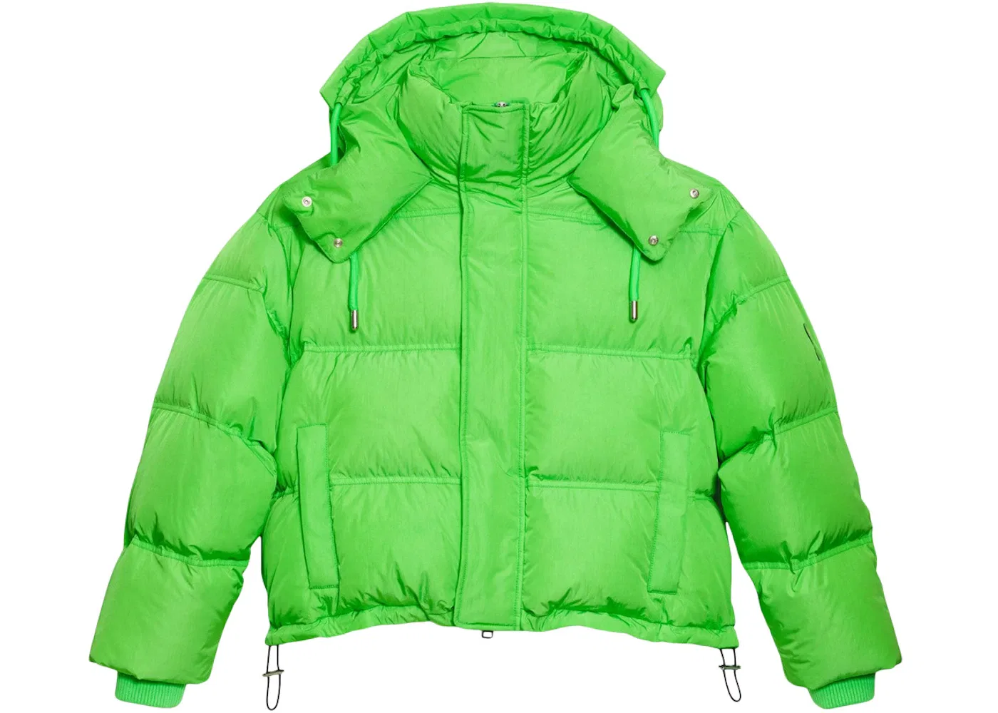 Унисекс пуховик с патчем Ami Paris, Green