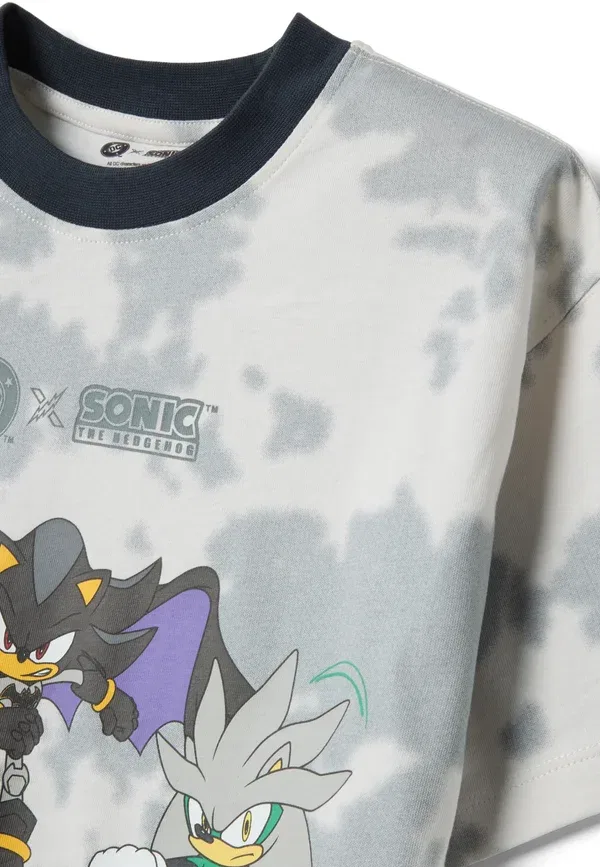 Брюки с принтом Sonic the Hedgehog Ovs, черный — фото 3