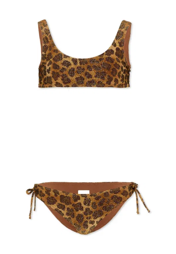 Купальник с Animal Print Mc2 Saint Barth, brown, коричневый