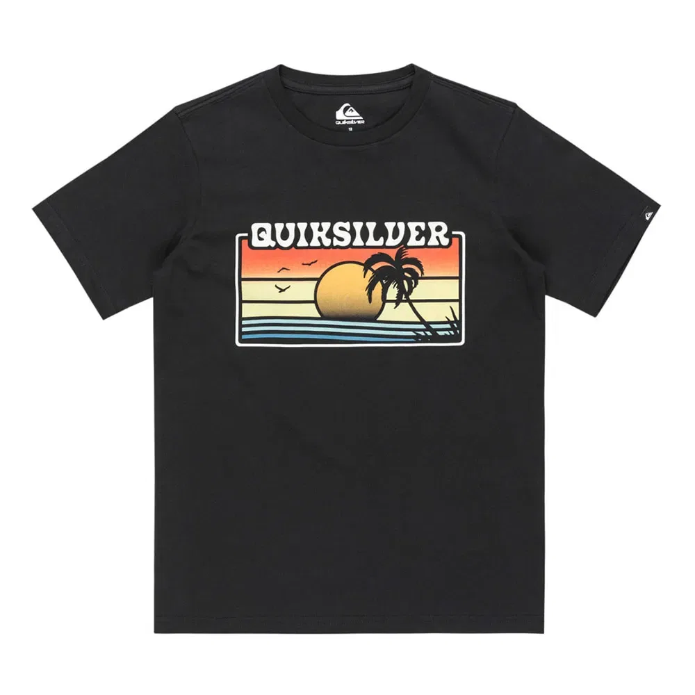 Футболка Ev Sun Faded Yth Quiksilver, черный