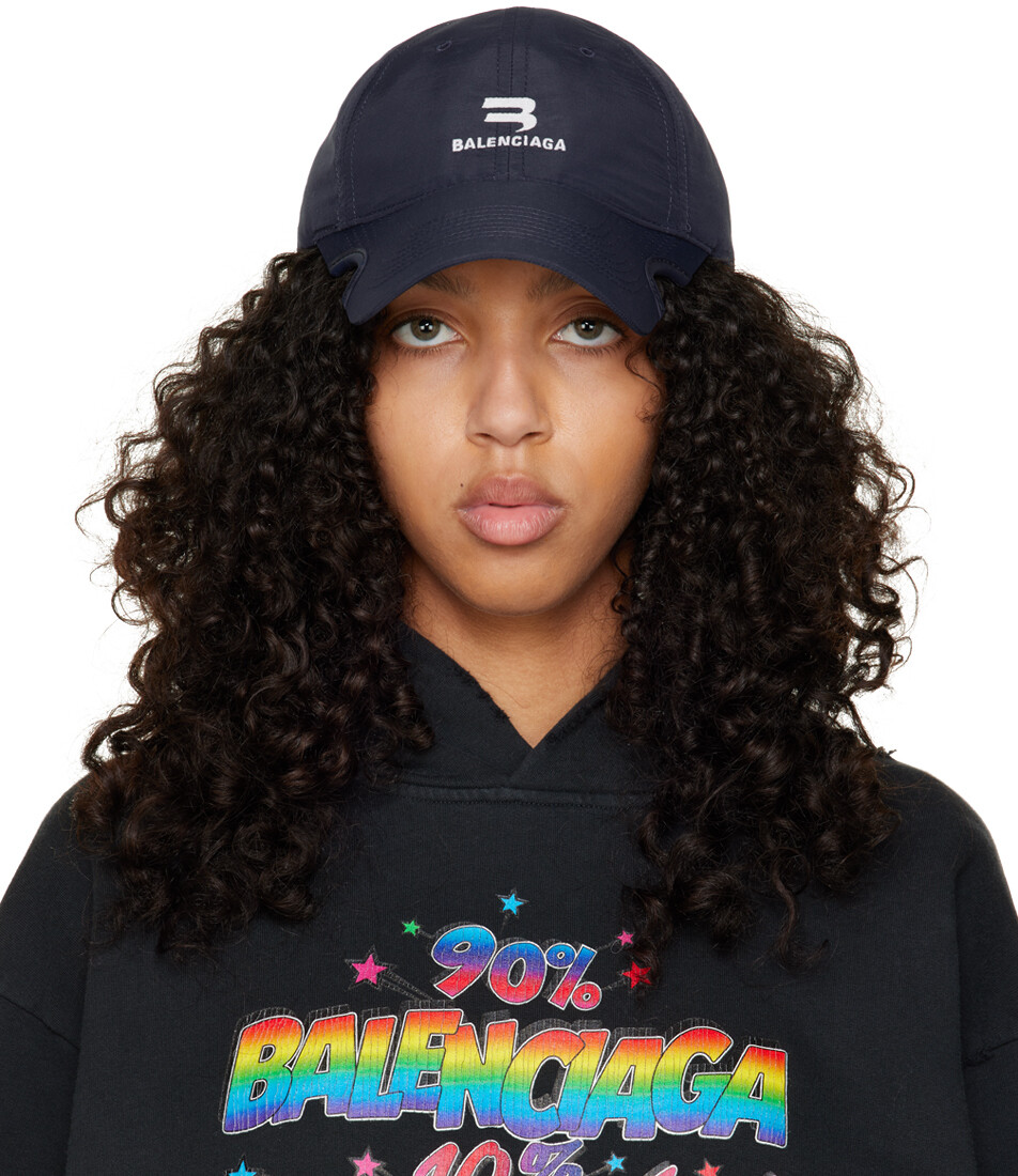 

Белая спортивная кепка Notch Balenciaga